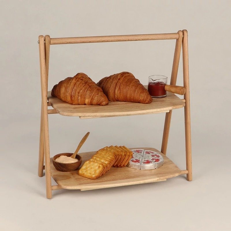 Bamboo Snack Rack – Multi-Purpose Organizer