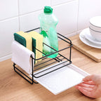 Compact Sink Organizer With Drip Tray