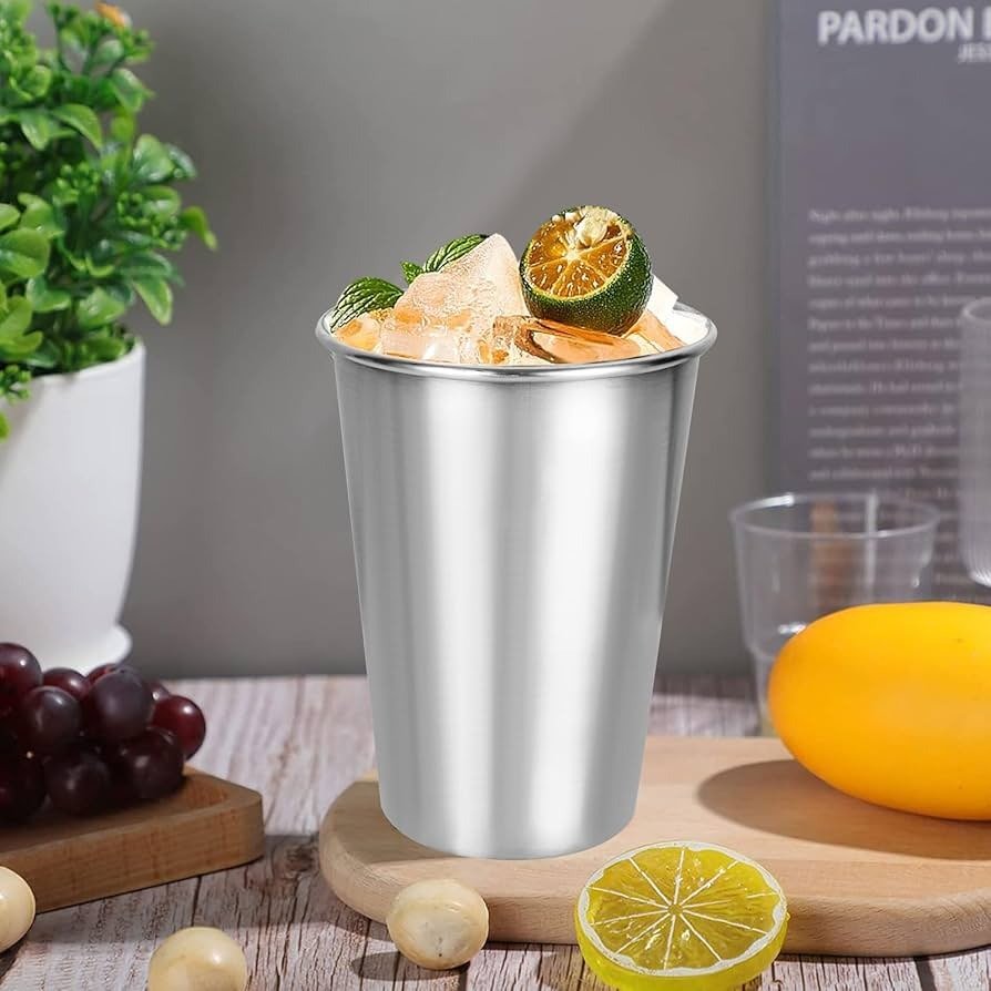 Stainless Steel Drinking Cup – Multi-Purpose Durable Cup
