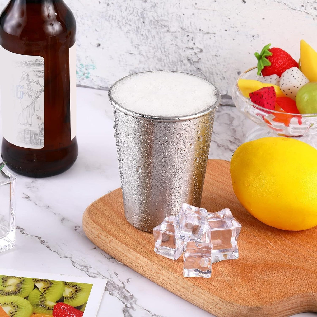Stainless Steel Drinking Cup – Multi-Purpose Durable Cup