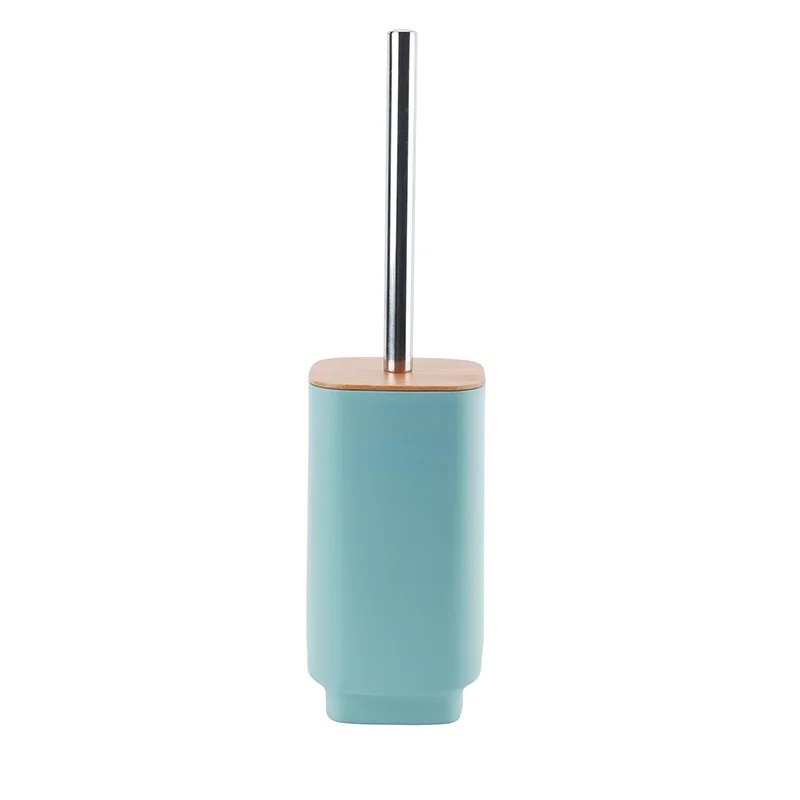 oilet Brush with Bamboo Lid – Stylish & Hygienic Bathroom Accessory