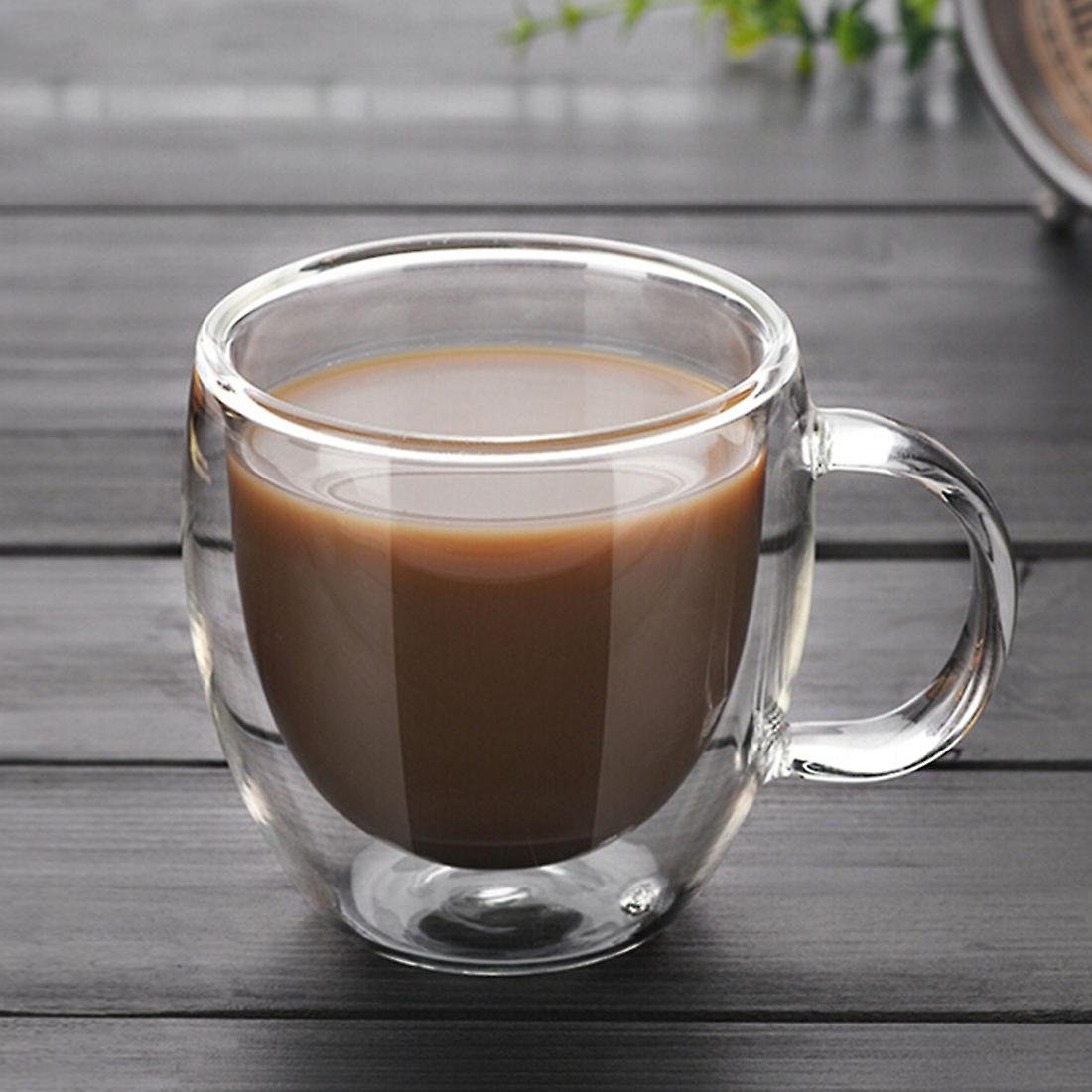 Double Wall Coffee Glass – Heat Resistant Cup