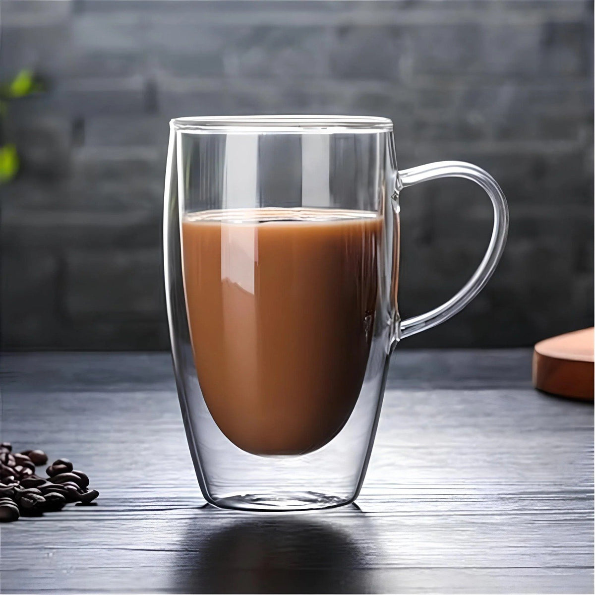 Double Wall Coffee Glass – Heat Resistant Cup