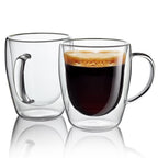 Double Wall Coffee Glass – Heat Resistant Cup