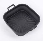 Collapsible Square Silicone Air Fryer Basket Liner