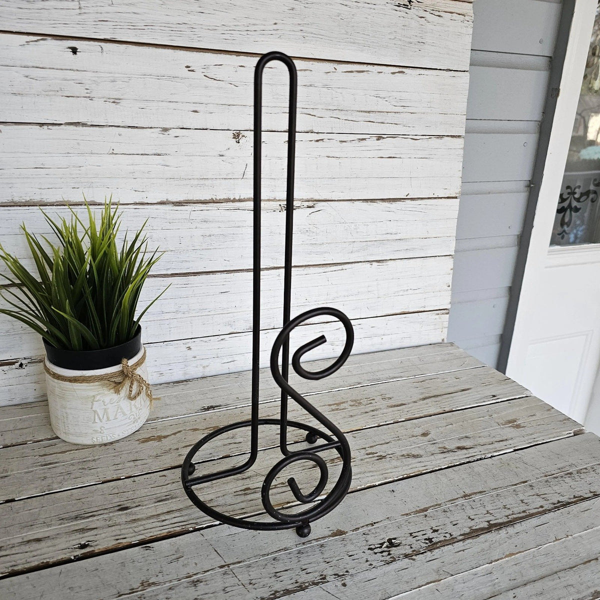 Stainless Steel Paper Towel Holder – Kitchen Roll Rack