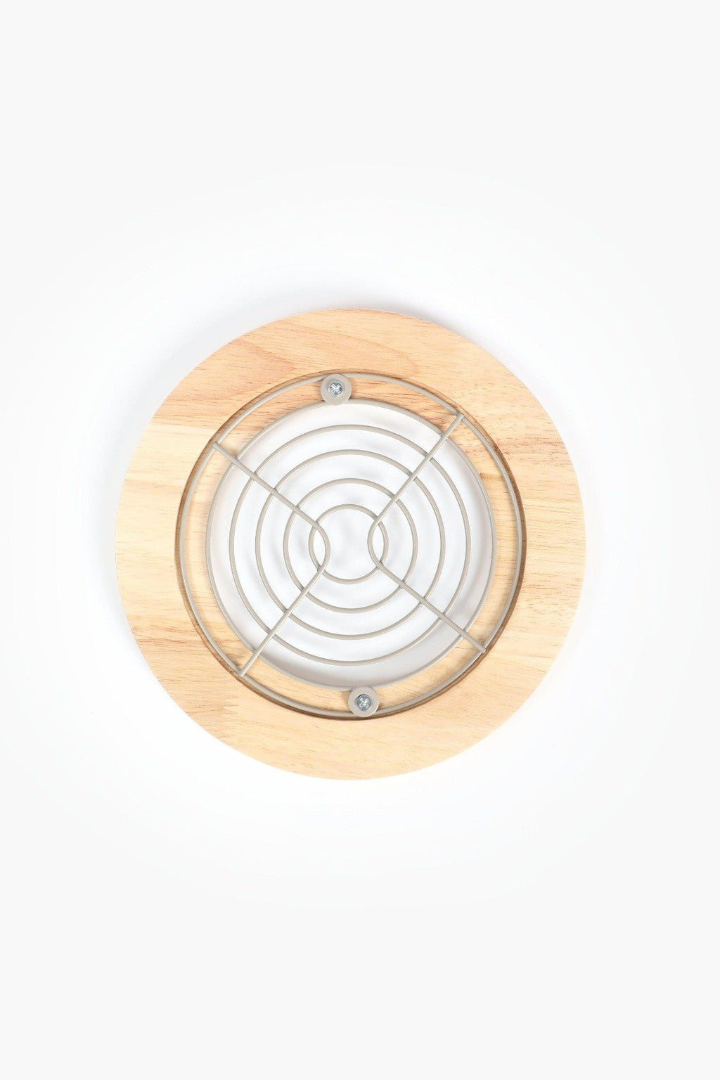 Wood & Metal Trivet – Heat Resistant Kitchen Stand