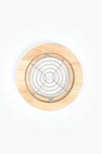Wood & Metal Trivet – Heat Resistant Kitchen Stand
