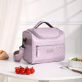 Portable Insulated Lunch Box with Carry Handle