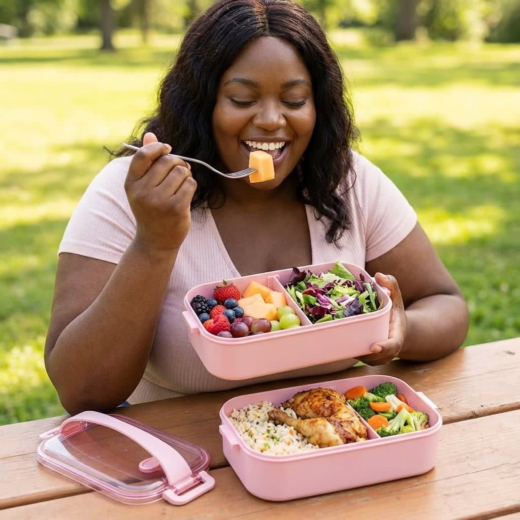 Layer Portable Bento Lunch Box