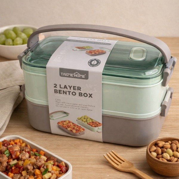 Layer Portable Bento Lunch Box