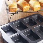 Mini Loaves Baking Pan – Non-Stick Small Bread & Cake Tray