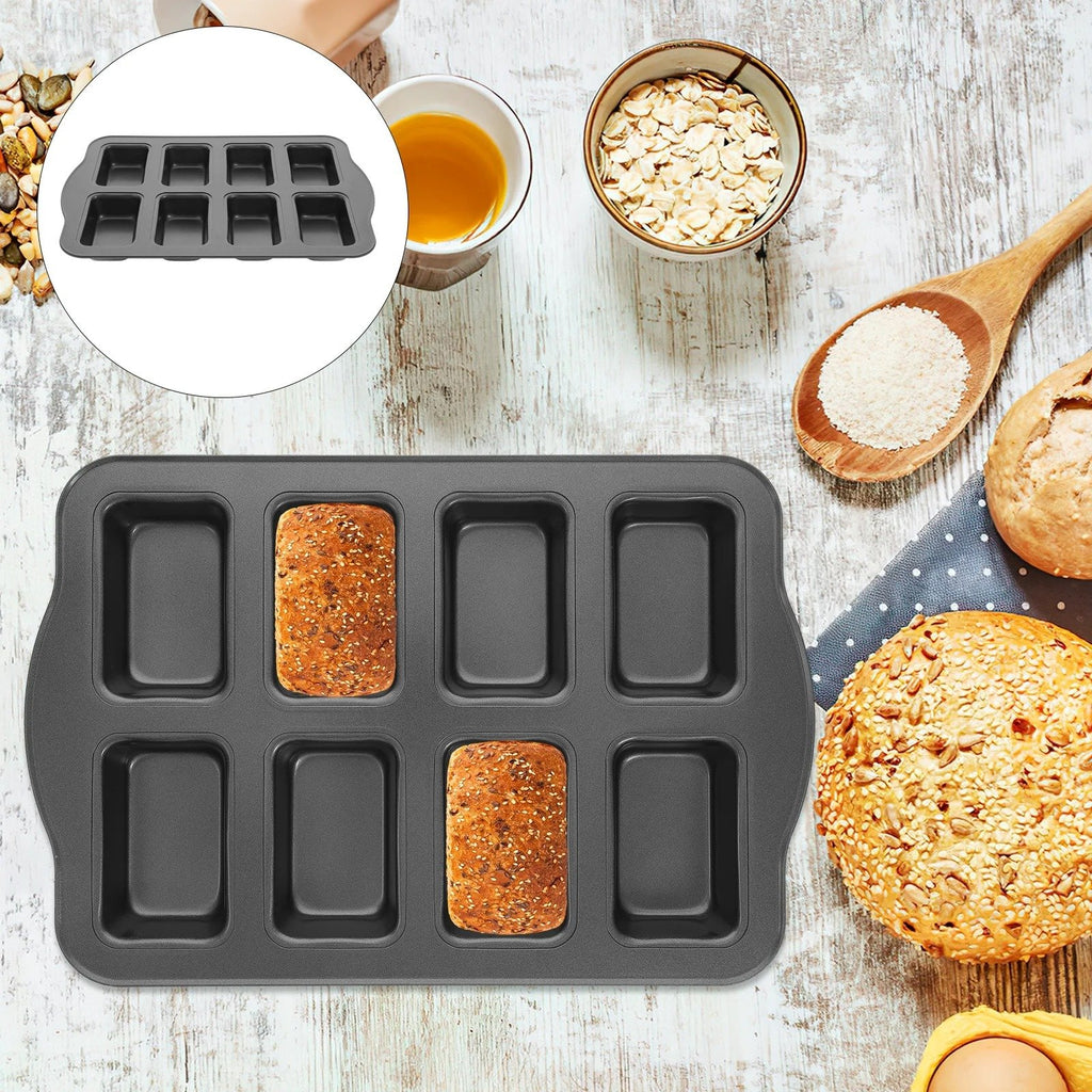 Mini Loaves Baking Pan – Non-Stick Small Bread & Cake Tray
