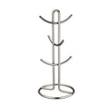 Countertop 6-Mug Holder – Stainless Steel Coffee & Tea Cup Rack