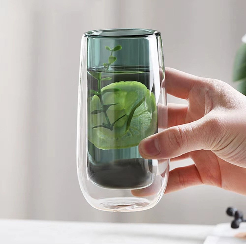 TK Double Layer Borosilicate Drinking Glass
