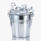 Mini Galvanized Ice Bucket with Swivel Handle