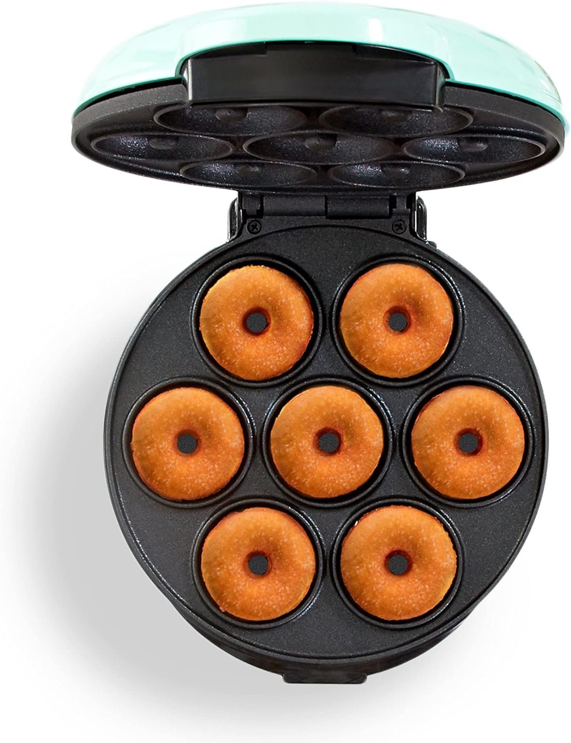 Express Mini Donut Maker – Makes 7 Donuts, Non-Stick