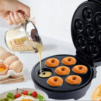 Express Mini Donut Maker – Makes 7 Donuts, Non-Stick