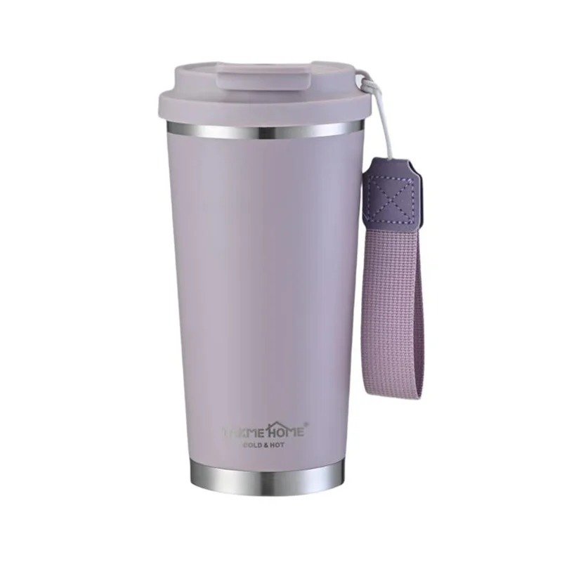 Multi-Function Vacuum Mug – Dual Drinking Options, Insulated Hot & Cold