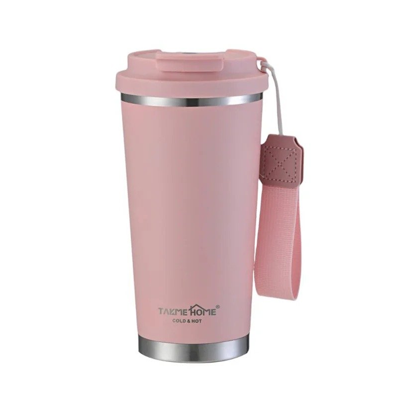 Multi-Function Vacuum Mug – Dual Drinking Options, Insulated Hot & Cold