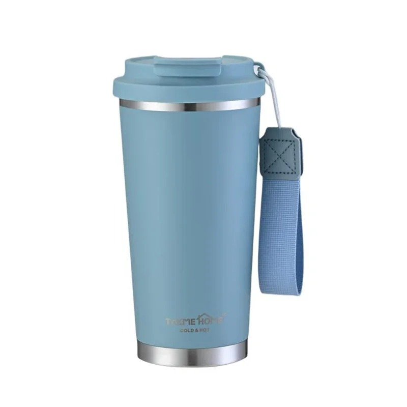 Multi-Function Vacuum Mug – Dual Drinking Options, Insulated Hot & Cold