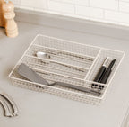 Multipurpose Metal Organizer – Desk, Home & Cutlery Storage