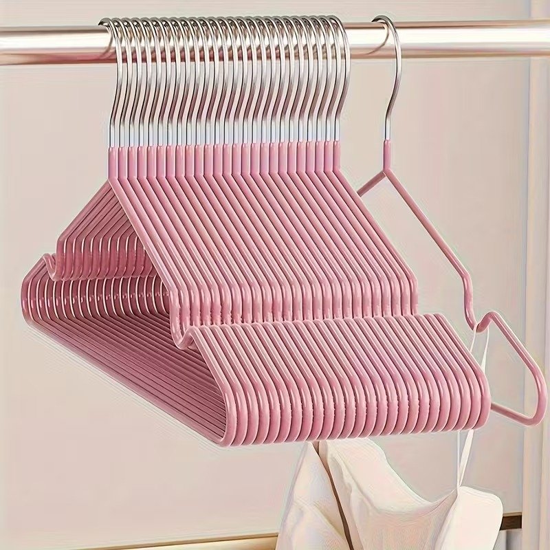 Silicone Non-Slip Clothes Hangers – Pack of 10