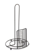 Vertical Line Paper Holder – Stainless Steel Kitchen Roll Organizer