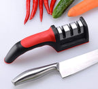Compact Manual Knife Sharpener – Kitchen Blade Sharpener