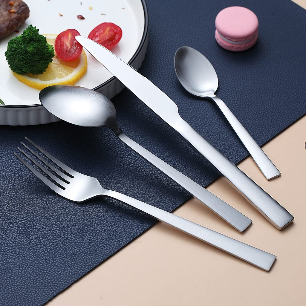 Premium Heavy Grade Stainless Steel Cutlery Set – Kitchen Essentials