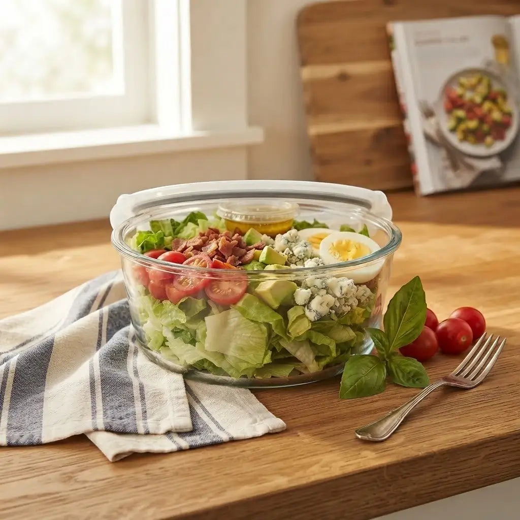 Oven Glass Storage Container with Clip Lid – Airtight, BPA Free