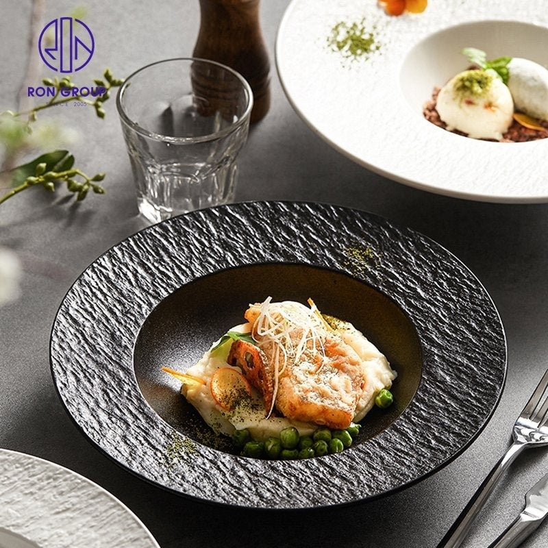 Stoneridge Ceramic Bowl & Square Plate Collection