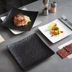 Stoneridge Ceramic Bowl & Square Plate Collection