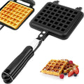 Non-Stick Aluminium Alloy Waffle Pan – Square Breakfast Pan