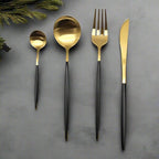 Two Tone 6-Piece Flatware Set